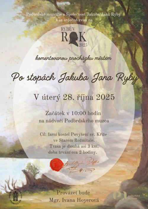procházka Po stopách Jakuba Jana Ryby